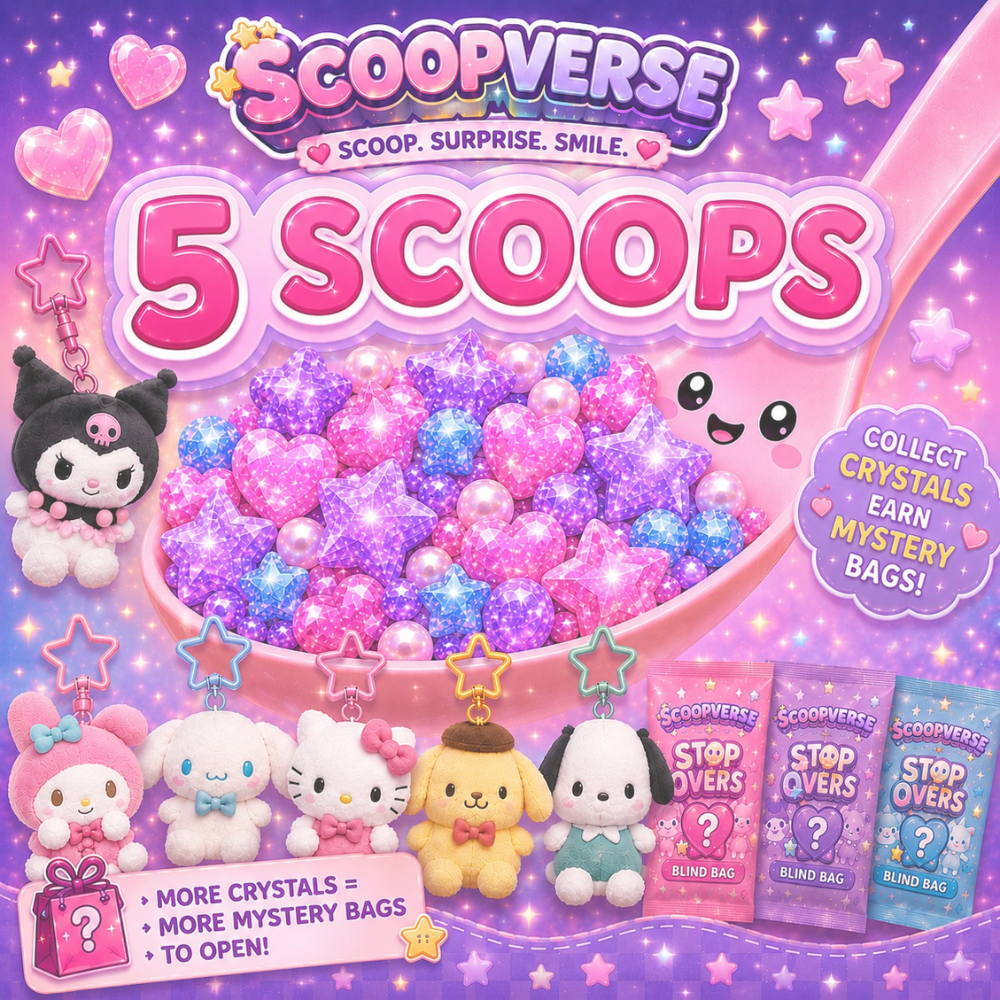 β¨ Mystery Character Bags (5 Scoops)