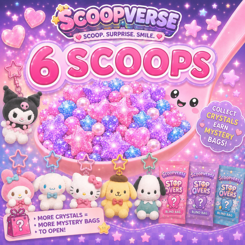 β¨ Mystery Character Bags (6 Scoops)