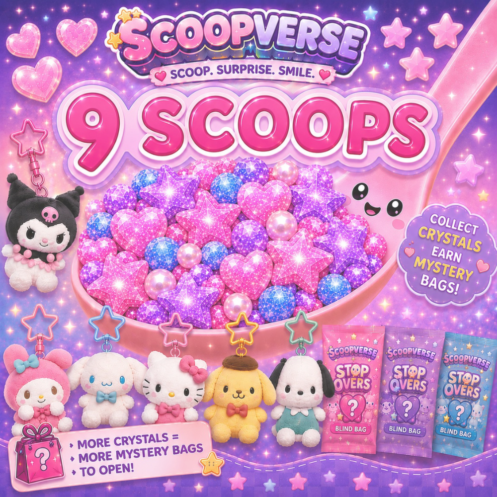 β¨ Mystery Character Bags (9 Scoops)
