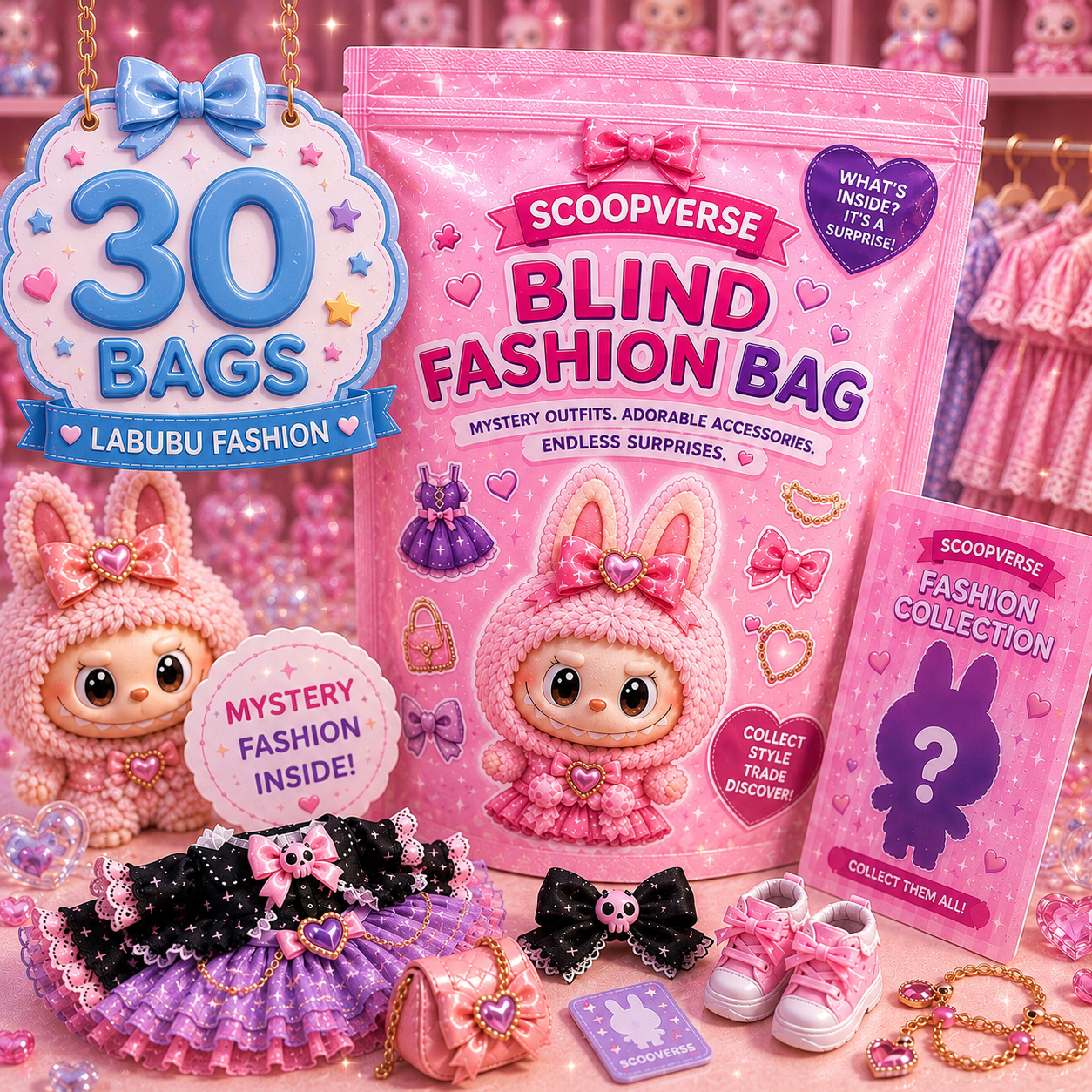🎀 30 Blind Fashion Bags