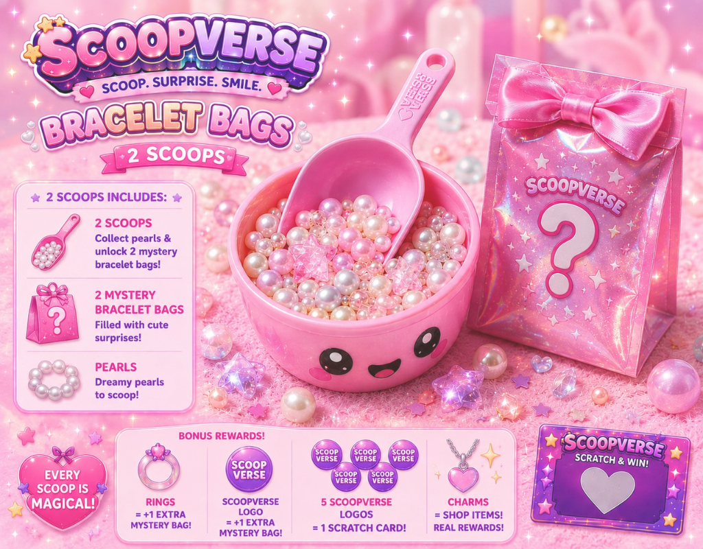💫 Mystery Bracelet Bags (2 Scoops)