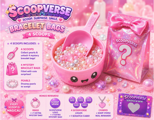 💫 Mystery Bracelet Bags (4 Scoops)