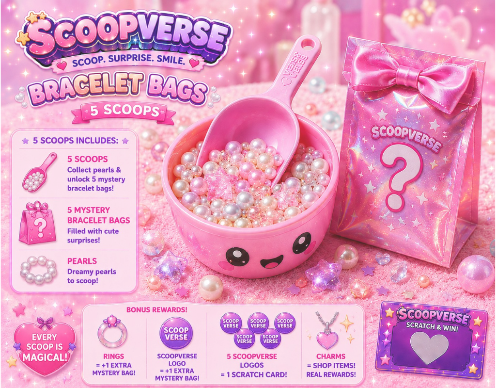 💫 Mystery Bracelet Bags (5 Scoops)