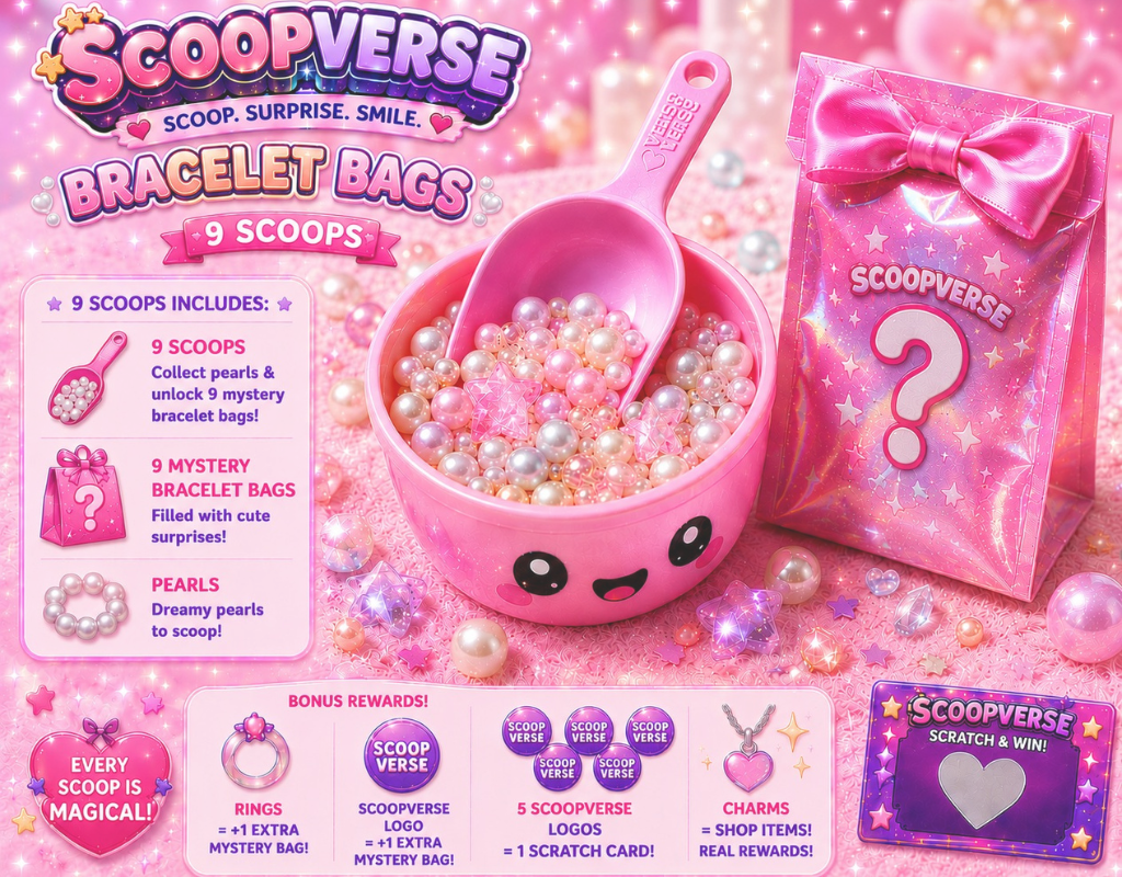 💫 Mystery Bracelet Bag (9 Scoops)